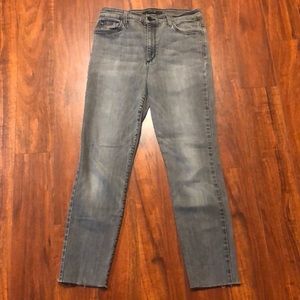 JOES JEANS high rise skinny charcoal gray